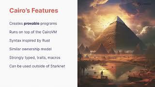 Starknet: Cairo's Features