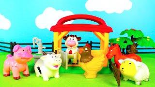 Cow Farm | How to make a Cow Shed | Farm Diorama with Barnyard Animal Figurines