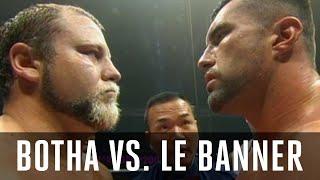 Pro Boxer STUNS Kickboxing Legend - Francois Botha vs. Jerome Le Banner