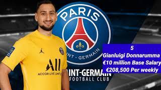 Paris Saint Germain Player Salary, PSG Players Salaries 2021/22|PSG Player Weekly Wages|Highest Paid