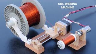 How To Make Automatic Coil Winding Machine