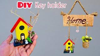 Creative DIY Projects: Key Holder,, and Mini House from Waste Materials