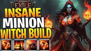 NEW INSANE DAMAGE MINION WITCH BUILD! Path of Exile 2 Witch Build Guide