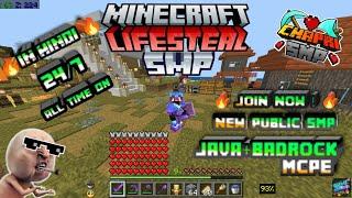 Best Lifesteal Server For Minecraft || Best lifesteal SMP Minecraft PE & Java ||24/7 ||@RKMC_GAMERZ