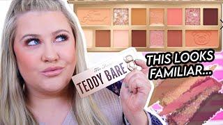 TOO FACED TEDDY BARE PALETTE REVIEW   SWATCHES, 2 LOOKS, + COMPARISONS!