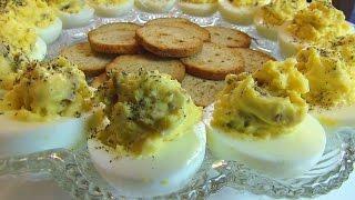 Betty's Bacon-Horseradish Deviled Eggs  --  Easter