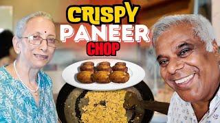 "CRISPY PANEER CHOP" Non-Spicy  Our Mother's Recipe ️ #paneer #chop