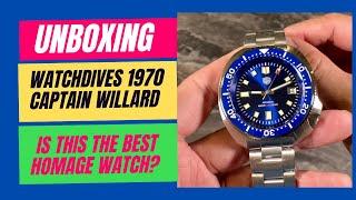 New Watchdives WD6105 Capt Willard Homage Unboxing