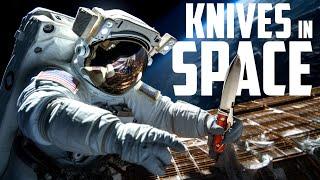 The History of Knives in Space