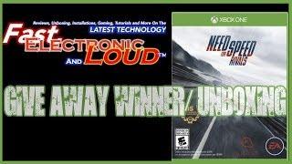 Fast Electronic and Loud Give away Winner: Thankyou NFS Rivals Unboxing