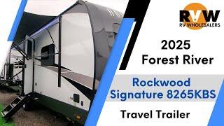 2025 Rockwood Signature 8265KBS Travel Trailer Flythrough