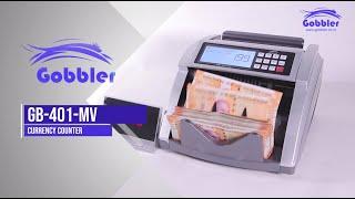 GOBBLER GB 401 MV Note Counting Machine with Fake Note Detection