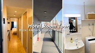 A Quick Tour of Our Room During Our Stay in Osaka | Hotel Abitare Namba-West