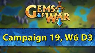 ️ Gems of War, Campaign 19 Week 6 Day 3 | Pre-Season 1 PvP Grind ️