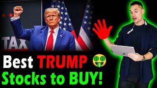 5 Stocks to Buy IMMEDIATELY if Trump Wins!