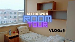 Pakistani Student in Lithuania | Room Tour of Dormitory No.5 VMU | Kaunas | Vlog#5