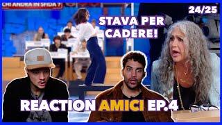 È quasi caduta! Reaction Amici ep.4