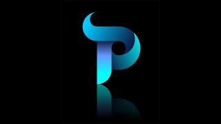 P Alphabet Logo Design In Coreldraw