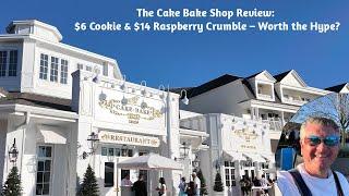 The Cake Bake Shop: Is It Worth the Price? $6 Cookie & $14 Raspberry Crumble Review!