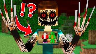 Why Mikey and JJ Got Inside This Scary Corrupted Mimic near The Village in Minecraft - Maizen ?!