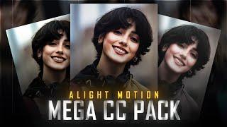 Alight Motion MEGA CC PACK  | CC Presets + XML | Alight Motion | Rajj Editz |