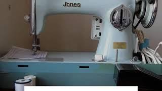 VINTAGE JONES SEWING MACHINE