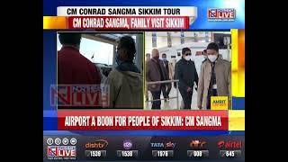 Meghalaya CM Conrad Sangma 3-day to Sikkim tour