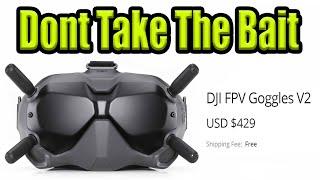 DJI FPV Goggles V2 Price Drop - Time To Get Digital FPV?