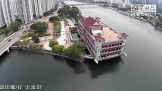 fpv hongkong 惜日城門河沿河景色