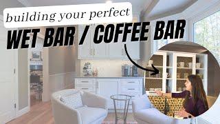 Kitchen Wet Bar or Coffee Bar