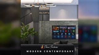 Modern Contemporary Interior Design #interiordesignmalaysia #bespokedesign