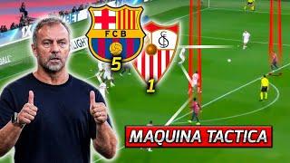  BARCELONA 5 SEVILLA 1 // FLICK esta armando UNA MAQUINA TACTICA