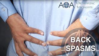 AOA Orthopedic Specialists - Back Spasms