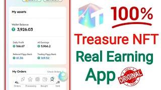 Treasure NFT | Treasure NFT Real Earning App With Proof