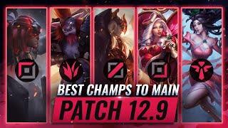 BEST CHAMPS To MAIN For EVERY Role on Patch 12.9 - League of Legends