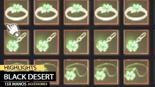 Black Desert Online - Enchanting 15x Manos Accessories - BDO