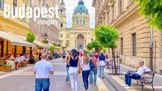 Budapest, Hungary  - Evening Walk - September 2021 - 4K-HDR Walking Tour (▶140min)