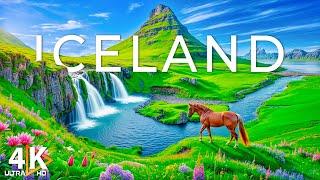 WONDERS OF ICELAND - Scenic Relaxation Film with Calm Music - 4K Video Ultra HD