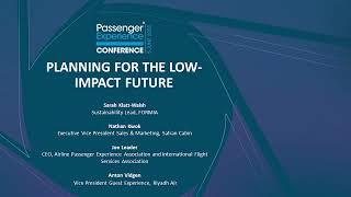 Planning for a Low-Impact Future - Insights from Passenger Experience Conference 2023