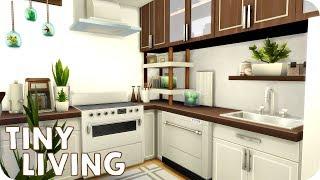 TINY LIVING APARTMENT | Sims 4 Speed Build