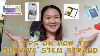 TIPS ON HOW TO SURVIVE STEM STRAND | Fely Jane