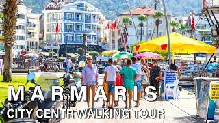 Marmaris City Center Walking Tour Turkey 4K