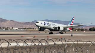 *Oneworld Livery* American Airlines Boeing 777-223(ER) lands at Las Vegas | N791AN