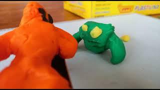 Skateboard Ride - first plasticine stop motion