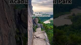 Beehive in Acadia—have you visited? #acadianationalpark #maine #travel #hiking #usa #ytshorts