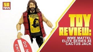 SB Toys: Mattel WWE Elite Series 48 Cactus Jack Action Figure Review