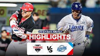 [KBO 하이라이트] 8.31 KIA vs 삼성 | 2024 신한 SOL뱅크 KBO 리그 | 야구