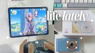 life as a fresh grad ˖°ˎˊ˗ | work from home, digital camera unboxing, cooking pasta, genshin...