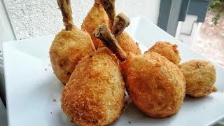 PATATES, KAŞAR PEYNİRİ VE TAVUĞUN EFSANE UYUMU TAVUK LOLİPOP TARİFİ    #tavuk #dinner #anayemek