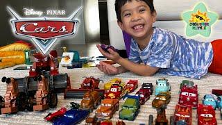 Looking for Disney Pixar Cars | Lightning Mcqueen | Playing Toys with Christopher